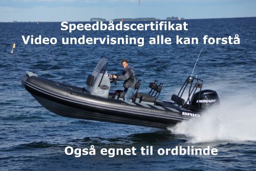 Speedbådscertifikat, Video undervisning alle kan forstå